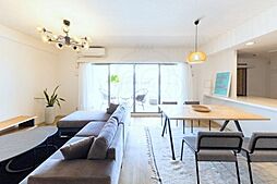 ユニーブル京都紫野 2階2LDKのリビング/ダイニング