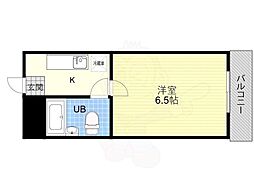 パーシモンヒル・田原 1Kの間取図画像
