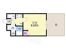 フラッティ西京極 1階