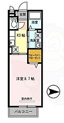 グラシア城南の森 2階/-