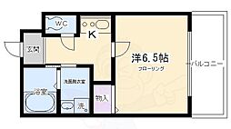 ネオコーポ住吉 3階1Kの間取り