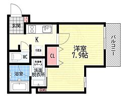 THE　ROSE　RES　一乗寺 1階/-