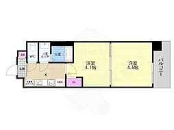 エステムコート京都祥邸(キザシテイ) 8階/-