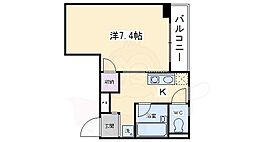 Stable万寿寺（ステーブル） 3階1Kの間取り