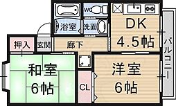 コスミックウィング小栗栖 1階