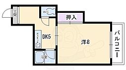 間取図画像 1DK