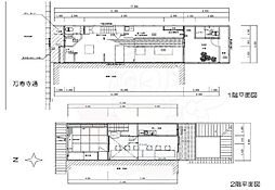 万寿寺通堅田町町屋 1階/-