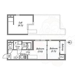 京都地下鉄東西線 椥辻駅 徒歩10分 1階/-