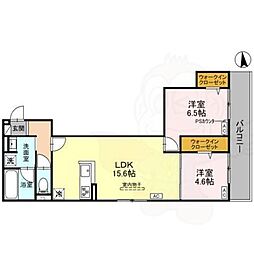 ハイダウェイ 両替町 2階/-