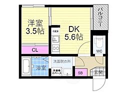 ブライト伏見 1階/101