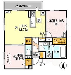 GRAMM東小野堀町WEST 1階/-