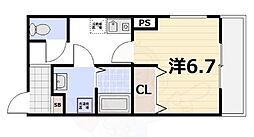 京都地下鉄東西線 椥辻駅 徒歩10分 2階/-