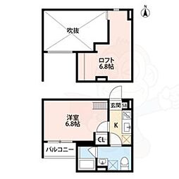 フォレスト丹波橋 2階/-