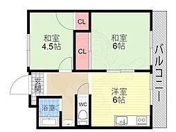 コーポラスモリ 1階/-