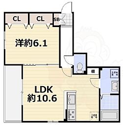 近鉄京都線 東寺駅 徒歩2分 1階/-