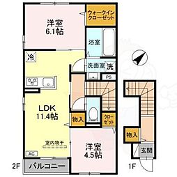 カルムベルフルール 2階/-