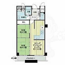 御所前スカイマンション 2階/-