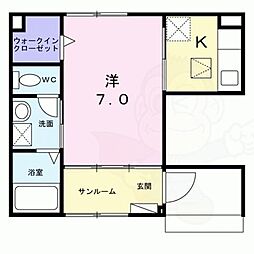 等持院東町アパート 1階/-