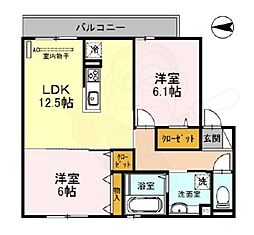 ボヌール・メゾン 2階/-