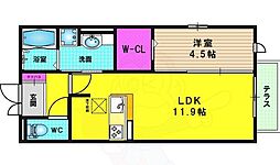 プレジールA棟 1階/-
