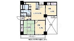 フィエルテ四条烏丸シュッド 3LDKの間取図画像