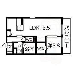 アイル京都山科 2階/-