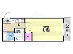 叡山電鉄叡山本線 元田中駅 徒歩3分 1階/-