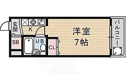 メゾン・ド・パリエ 1Kの間取図画像