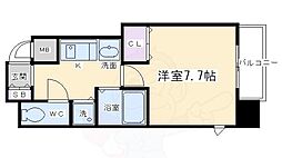 サムティ京都駅前 1Kの間取図画像