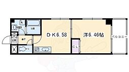 リリアーレ清水 1DKの間取図画像