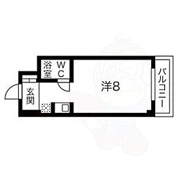 チコーベルメゾン札ノ辻1 1階/-