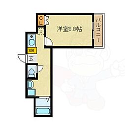 CASA VERDE高辻(カーサヴェルデ) 7階