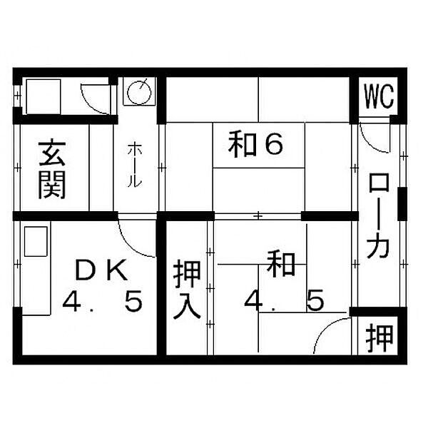 飯島文化 ｜大阪府八尾市南本町6丁目(賃貸アパート2DK・2階・38.88㎡)の写真 その2