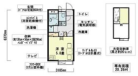 なでしこ荘  ｜ 大阪府大阪市平野区加美正覚寺3丁目（賃貸アパート1K・2階・20.28㎡） その2