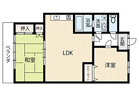 ルミエールI 202 ｜ 福岡県糟屋郡篠栗町大字尾仲（賃貸マンション2LDK・2階・50.00㎡） その2