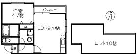 ポラリス周船寺III 203 ｜ 福岡県福岡市西区周船寺１丁目（賃貸アパート1LDK・2階・31.74㎡） その2