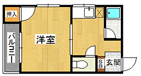 ウエストヴィラ祖原山 1-C ｜ 福岡県福岡市早良区昭代２丁目（賃貸マンション1DK・1階・21.35㎡） その2