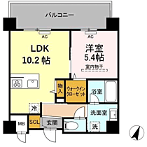 福岡県福岡市博多区美野島３丁目（賃貸マンション1LDK・10階・40.39㎡） その2