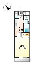 アビランス・K 206 ｜ 福岡県福岡市博多区半道橋１丁目17-31（賃貸マンション1K・2階・31.02㎡） その2