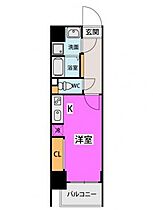 21テクノロジー 603 ｜ 福岡県福岡市博多区千代３丁目3-13（賃貸マンション1R・6階・24.08㎡） その2