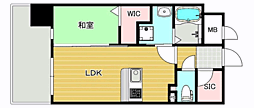 リファレンス六本松ビル 1LDKの間取図画像