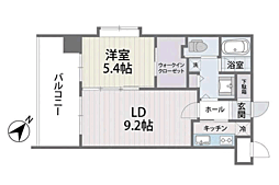 S-FORT筑紫通り 1LDKの間取図画像