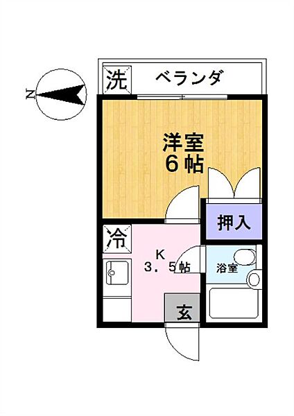 東京都足立区佐野２丁目(賃貸マンション1K・1階・19.88㎡)の写真 その2