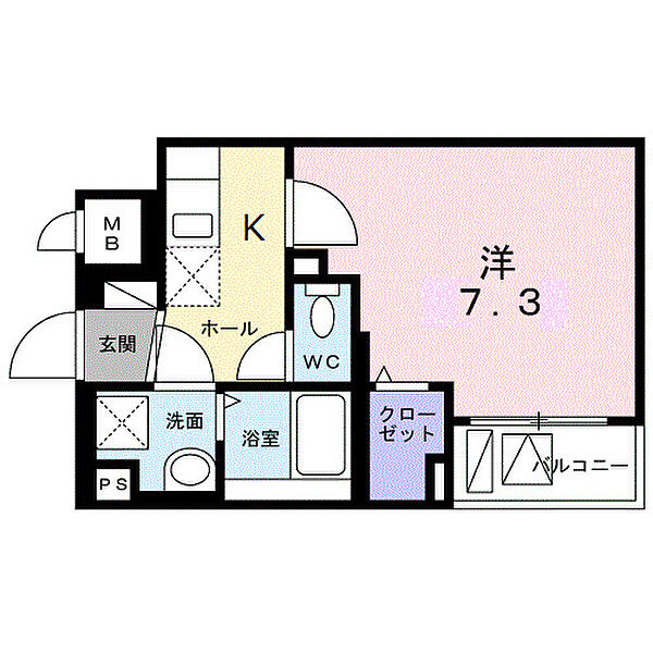 LaS.T.Y.K.ビルヂング ｜東京都台東区台東3丁目(賃貸マンション1K・2階・25.55㎡)の写真 その2