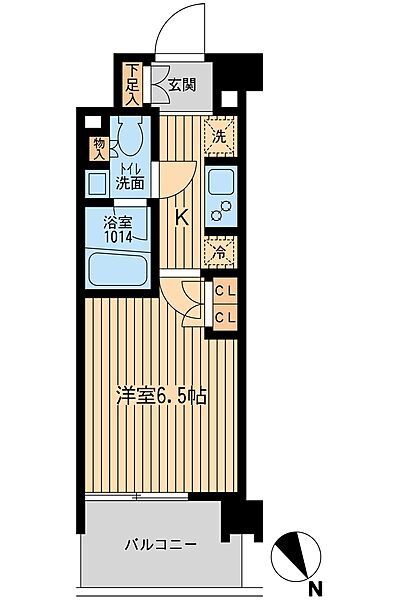 BLESS上池袋 417｜東京都豊島区上池袋3丁目(賃貸マンション1K・4階・22.23㎡)の写真 その2