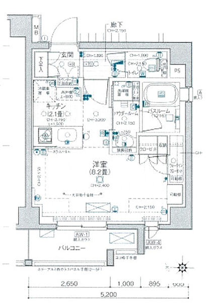 東京都文京区本郷5丁目(賃貸マンション1K・3階・30.16㎡)の写真 その2