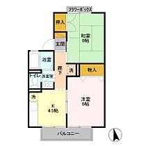 アプト93  ｜ 埼玉県川口市南鳩ヶ谷7丁目8-15（賃貸アパート2K・2階・40.03㎡） その2