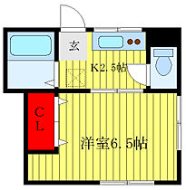 エクセル清水  ｜ 東京都豊島区長崎2丁目2-11（賃貸アパート1K・2階・20.50㎡） その2