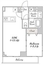 ルミーク大山  ｜ 東京都板橋区大山金井町27-11（賃貸マンション1LDK・2階・44.32㎡） その2