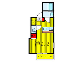 プラティーク王子 304 ｜ 東京都北区豊島1丁目37-11（賃貸マンション1R・3階・20.29㎡） その2